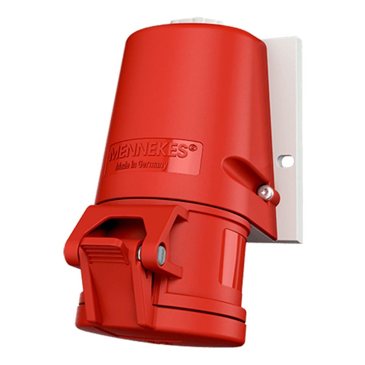 TOMA VISIBLE 32AMP 3P+T 415V ROJO 6H IP44 LIBRE DE HALOGENO 27006