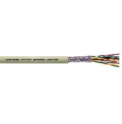 0038704, CABLE DE DATOS APANTALLADO UNITRONIC LIHCH (TP), 4X2X0.75MM2, CUBIERTA:GRIS, LIBRE DE HALOGENOS – 0038704