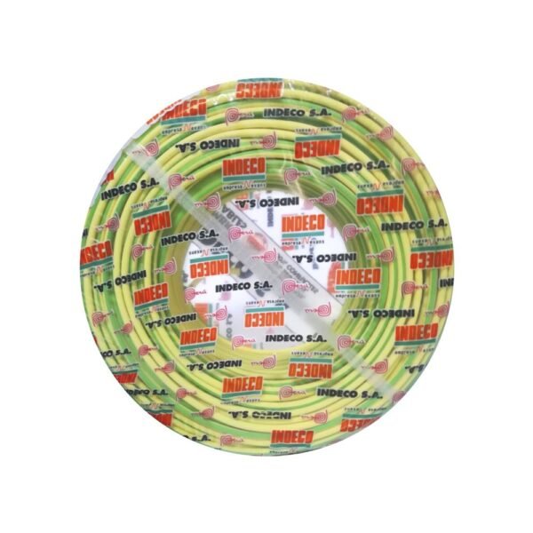 CABLE ELECTRICO THW-90, 2.5MM2, 750V, PVC VERDE-AMARILLO – 10043273