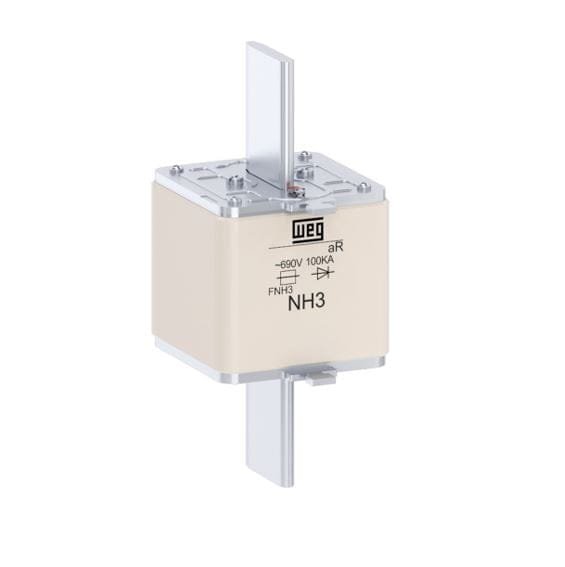 10833056, FNH3-500K-A – FUSIBLE NH, 500A, 100KA/690VAC, TAM. 3, CLASE AR, ULTRA-RAPIDO – 10833056