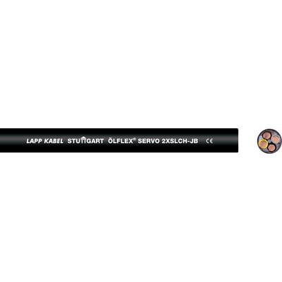 1133526, CABLE APANTALLADO OLFLEX SERVO 2XSLCH-JB, 3X150 + 3G25MM2, 0.6/1KV, CUBIERTA: NEGRO, LIBRE DE HALOGENOS – 1133526