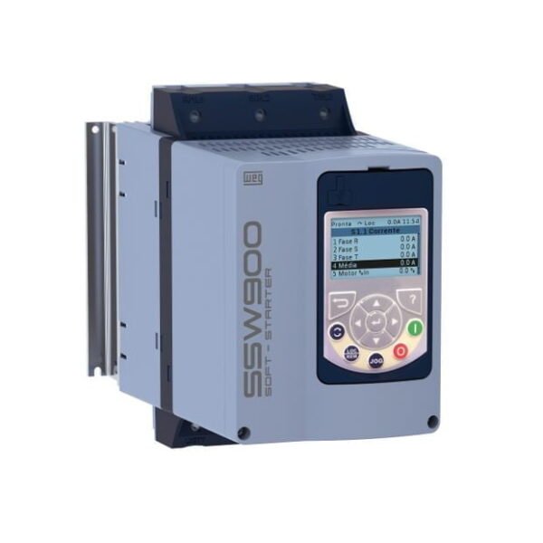 12956525, SSW900 B 0105 T5 E2 – ARRANCADOR SUAVE ELECTRONICO SSW900, 40HP(30KW)/220VAC, 75HP(55KW)/440VAC, 105A, 200-575V, BOB. 110-240V – 12956525