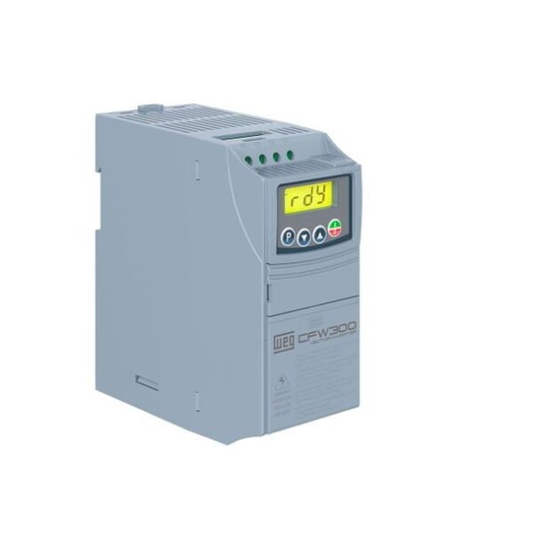 13059320, CFW300 A 02P6 S2 NB20 – VARIADOR DE FRECUENCIA MONOFASICO 0.5HP/0.37KW 2.6A, 200-240VAC, IP20 – 13059320
