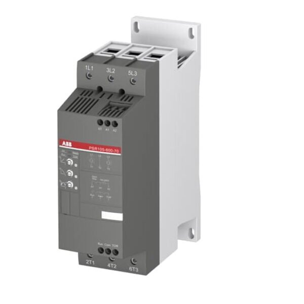 1SFA896115R7000, PSR105-600-70 – ARRANCADOR SUAVE ELECTRONICO 40HP(30KW)/230VAC – 75HP(55KW)/440VAC, 105A – 1SFA896115R7000