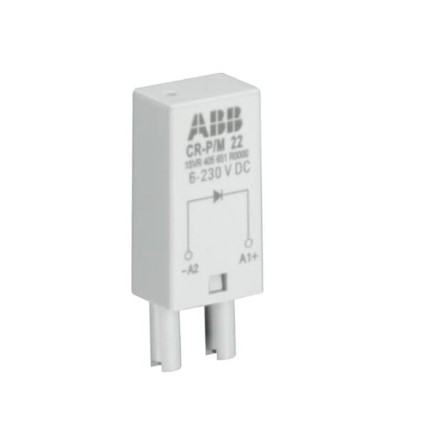 1SVR405654R1000, CR-P/M 62V – MODULO INDICADOR LED VERDE 6-24VAC/DC – 1SVR405654R1000