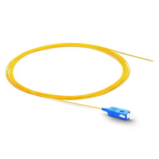 29330902, LATIGUILLO DE FIBRA OPTICA GOF SIMPLEX PIGTAIL LC E9 OS2, MONOMODO, 2MT – 29330902