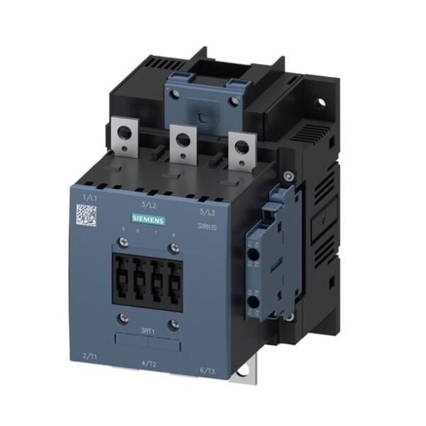 3RT1065-6AB36, CONTACTOR SIRIUS 3RT10 S10 265A 2NA+2NC, BOB. 24VDC – 3RT1065-6AB36