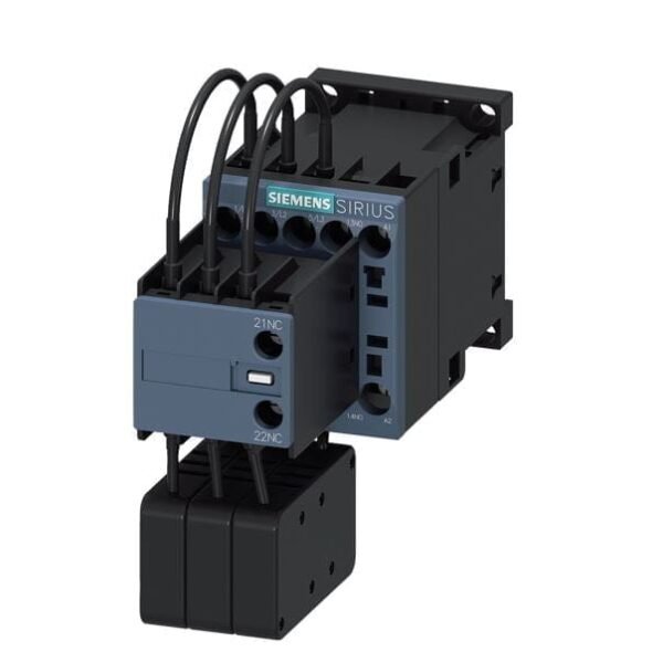 3RT2617-1AP03, CONTACTOR SIRIUS S00 7.2KV/230VAC, 1NA+1NC, BOB. 230VAC P/ CONDENSADOR – 3RT2617-1AP03