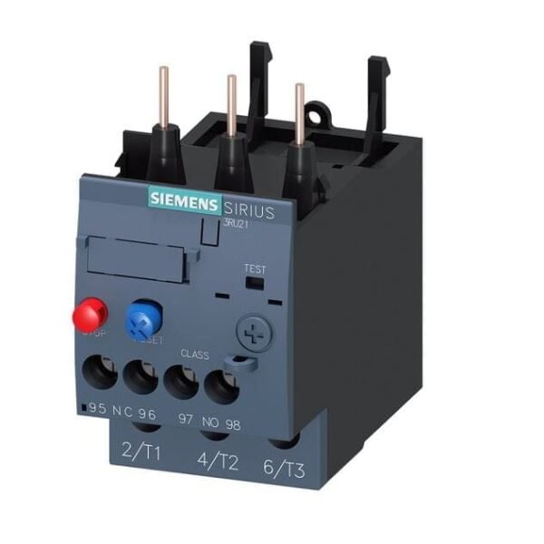 3RU2126-4BB0, RELE TERMICO 3RU21 S0 14-20A, 1NA+1NC P/ 3RT2023/2024/2025/2026/2027/2028 – 3RU2126-4BB0