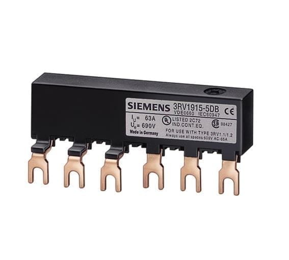 3RV1915-5DB, PEINE TRIFASICO ADAPTADOR DE S00 A S0 – 3RV1915-5DB