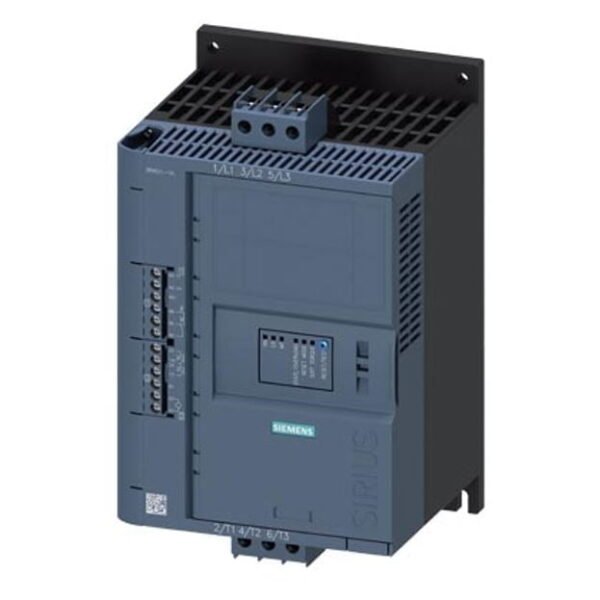 3RW5213-1AC14, ARRANCADOR SUAVE ELECTRONICO SIRIUS 3RW52 4HP(3KW)/220V – 7.5HP(5.5KW)/440VAC, 13A – 3RW5213-1AC14
