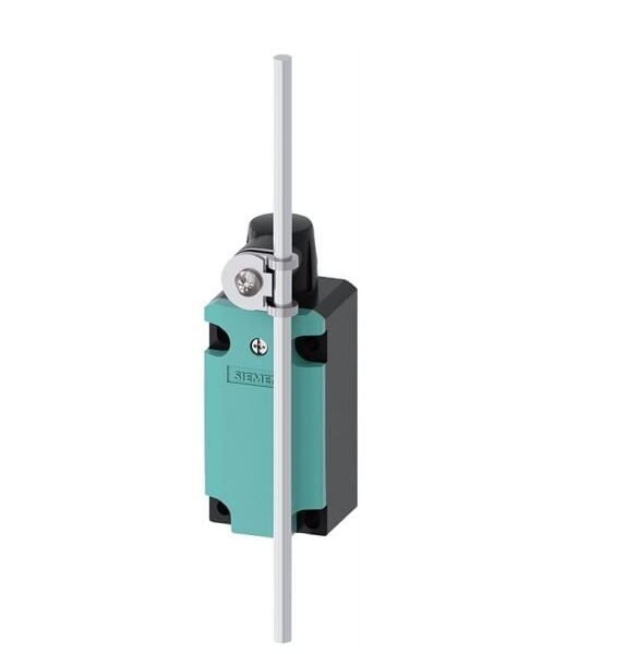 3SE5112-0CH80, FINAL DE CARRERA VARILLA DE RESORTE DE ALUMINIO, 1NA+1NC, ACCION RAPIDA, CONEX. M20, 10A 250VAC, IP67 – 3SE5112-0CH80