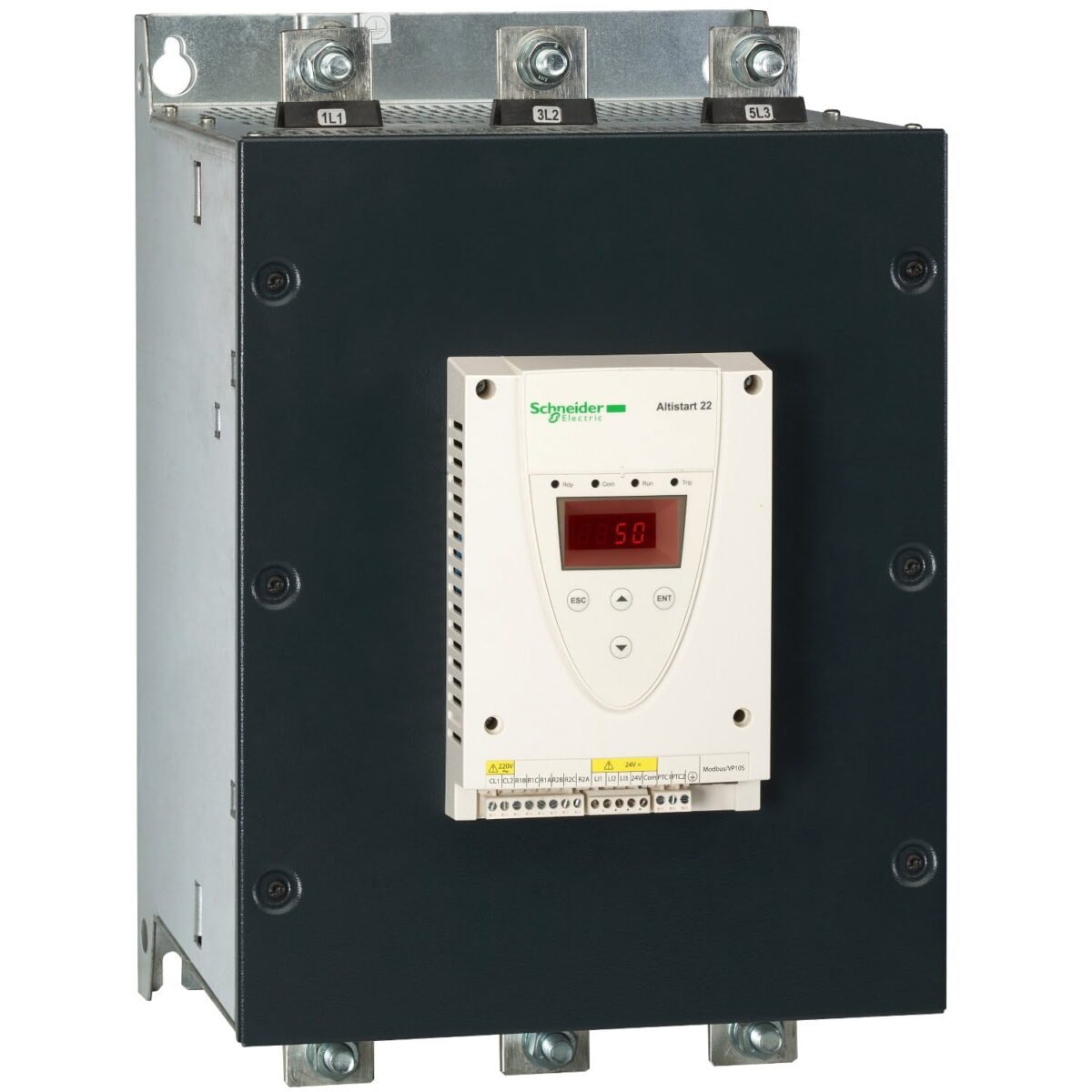 ATS22C59S6, ARRANCADOR SUAVE ELECTRONICO ALTISTART 22, 200HP(150KW)/230VAC, 400HP(355KW)/440VAC, 590A – ATS22C59S6