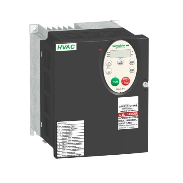 ATV212HU30N4, VARIADOR DE FRECUENCIA TRIFASICO ALTIVAR 212, 4HP/3KW 7.2A 380-480VAC, IP21 – ATV212HU30N4