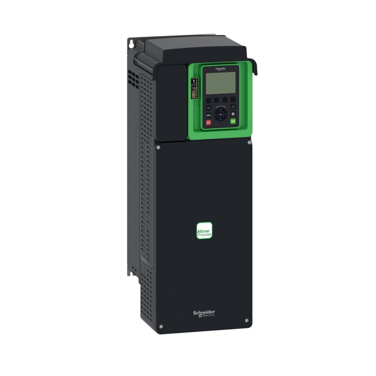 ATV630D18N4, VARIADOR DE FRECUENCIA TRIFASICO ALTIVAR 630, ND: 25HP/18.5KW 39.2A, HD: 20HP/15KW 31.7A, 380-480VAC, IP20 – ATV630D18N4