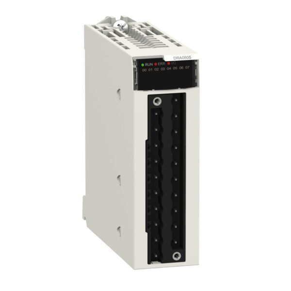 BMXDRA0805, MODULO X80 DE 8 SALIDAS DIGITALES A RELES CON SEPARACION DE POTENCIAL – BMXDRA0805
