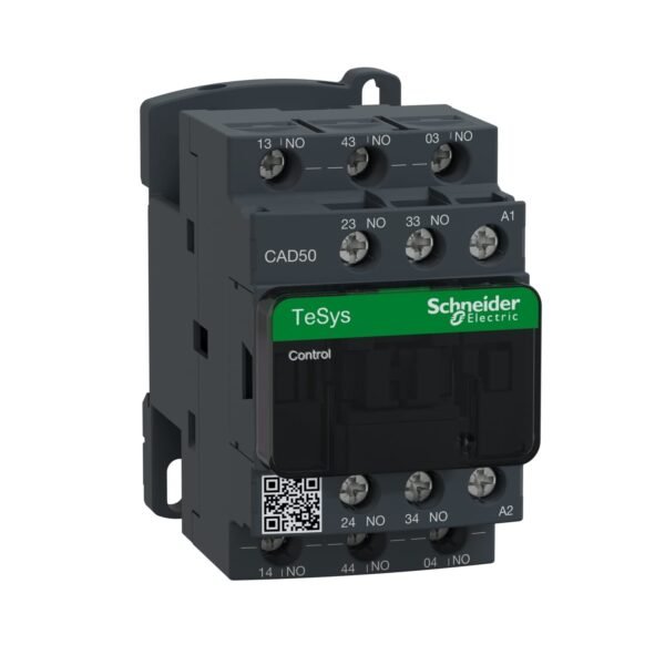 CAD50M7, CONTACTOR AUXILIAR 5NA, BOB. 220VAC – CAD50M7