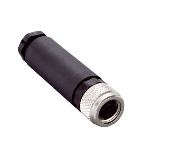 DOS-0803-G, CONECTOR RECTO HEMBRA M08, 3 PINES, IP67 – DOS-0803-G