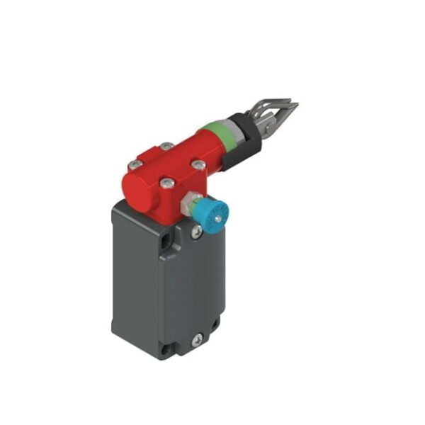 FD 2084, INTERRUPTOR DE SEGURIDAD DE CUERDA CON REARME P/ PARADA DE EMERGENCIA SALIDA/TRANSVERSAL DERECHA, 1NA+2NC, ACCION LENTA, CONEX. PG13.5, IP67 – FD 2084