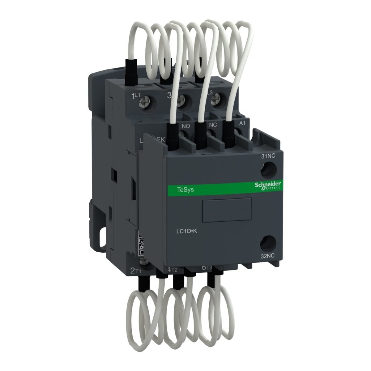 LC1DFKM7, CONTACTOR P/ CONDENSADOR, 7KVAR/230V, 13KVAR/440V, BOB. 220VAC – LC1DFKM7