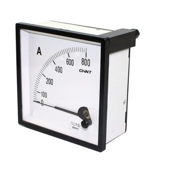 NP72-A 800/5, AMPERIMETRO ANALOGICO 72MMX72MM, RANGO 800/5A – NP72-A 800/5