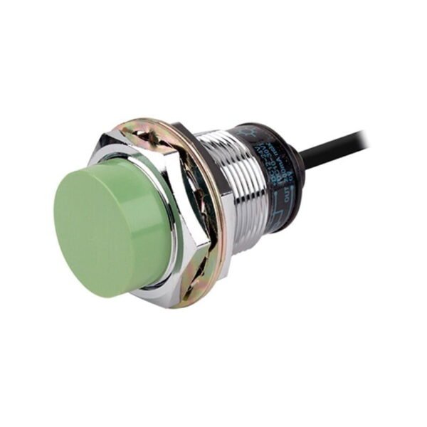 PRT30-15DO, SENSOR INDUCTIVO NO RASANTE M30, ALC. 15MM, NA, 2 HILOS, 12-24VDC, CABLE 2MT, IP67 – PRT30-15DO