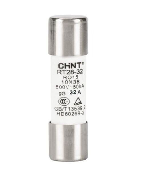 RT28-32 32A GG/GL, FUSIBLE TIPO CARTUCHO 10X38MM CURVA GG/GL 32A 500V 20KA – RT28-32 32A GG/GL