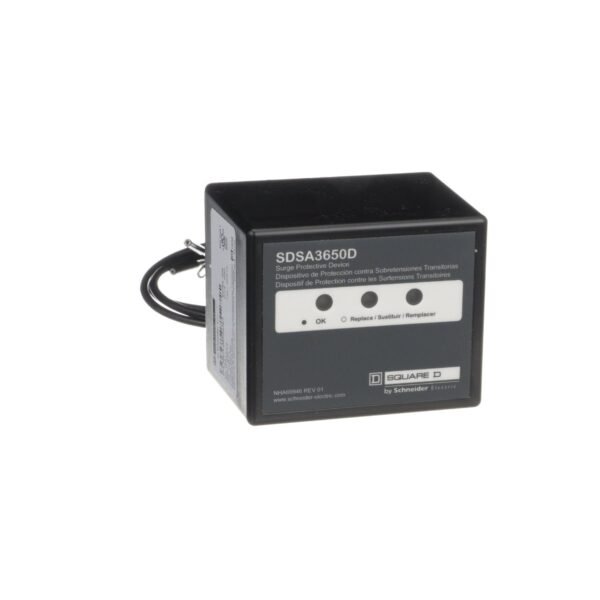 SDSA3650D, SUPRESOR DE SOBRETENSION TRANSITORIA SPD, 3 FASES, 3 HILOS, DELTA, 40KA, 600VAC, NEMA 4X – SDSA3650D