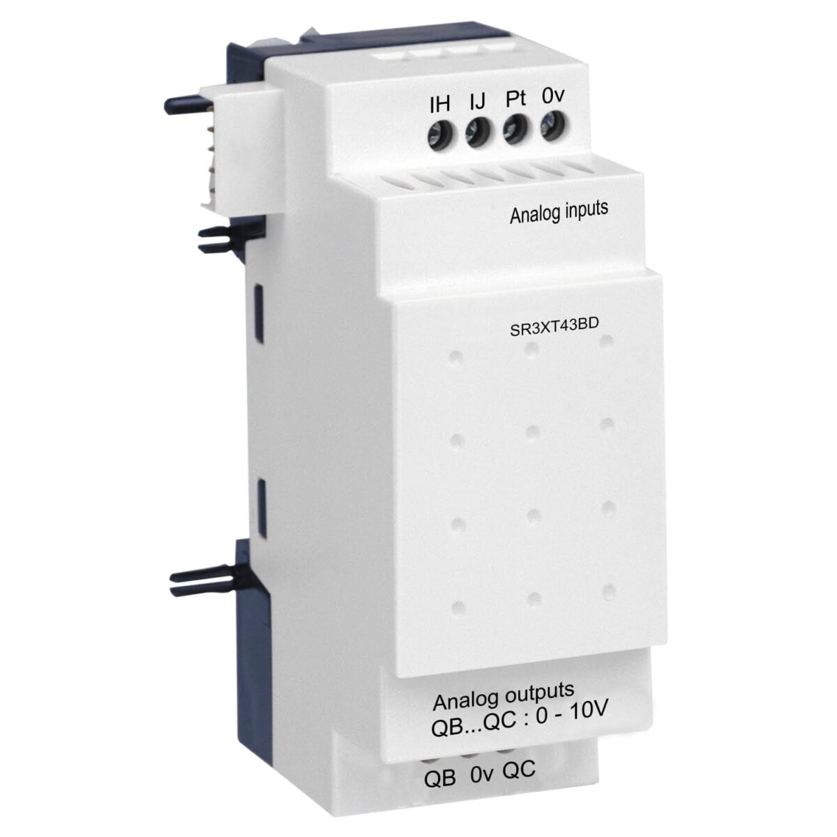 SR3XT43BD, MODULO DE EXPANSION P/ ZELIO MODULAR SR3, 2AI, 2AO, 24VDC – SR3XT43BD