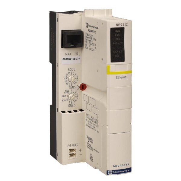 STBNIP2212, MODULO DE COMUNICACIÓN MODICON STB, ETHERNET, 24VDC – STBNIP2212