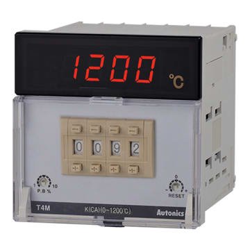 T4M-B3RJ4C, CONTROLADOR DE TEMPERATURA DIGITAL/ANALOGICO 72X72MM, 4DIG, IN: «J», OUT: RELE, 0-399°C, 100/220VAC – T4M-B3RJ4C
