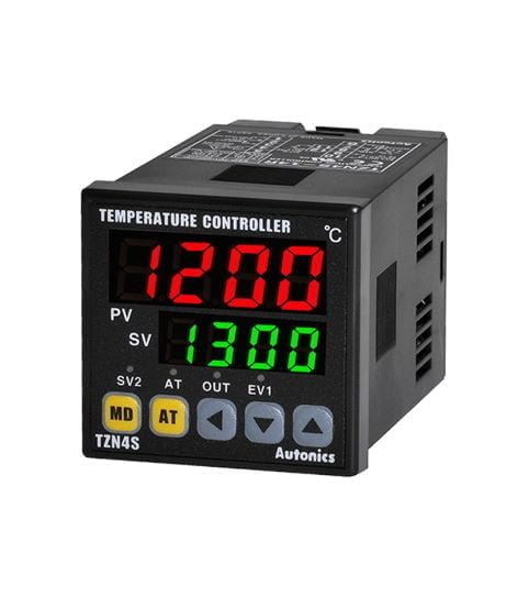 TZN4S-14R, CONTROLADOR DE TEMPERATURA DIGITAL 48X48MM, 2 DISPLAY, 4DIG, OUT: RELE, 1 ALARMA, 100-240VAC – TZN4S-14R