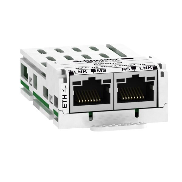 VW3A3616, MODULO DE COMUNICACION MODBUS TCP, ETHERNET/IP, CONEX. 2 RJ45 – VW3A3616