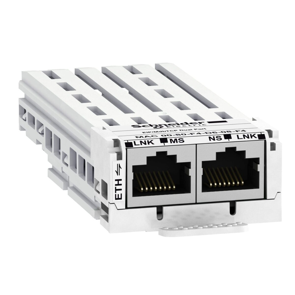 VW3A3720, MODULO DE COMUNICACION ETHERNET/IP-MODBUS/TCP, CONEX. 2 RJ45 P/ ATV630/ATV930 – VW3A3720