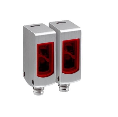 WSE4S-3P2430V, SENSOR FOTOELECTRICO BARRERA ALC. 5MTS PNP/NA+NC CONEX. M12, 4 PINES IP69K MAT. ACERO INOX. – WSE4S-3P2430V