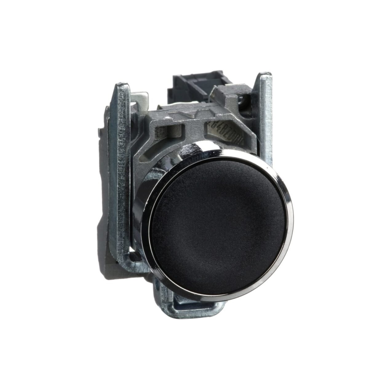 XB4BA21, PULSADOR METALICO RASANTE NEGRO 1NA DIAM. 22MM – XB4BA21
