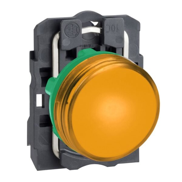 XB5AVM5, PILOTO AMARILLO LUMINOSO LED 220VAC, DIAM. 22MM, MAT. PLASTICO – XB5AVM5