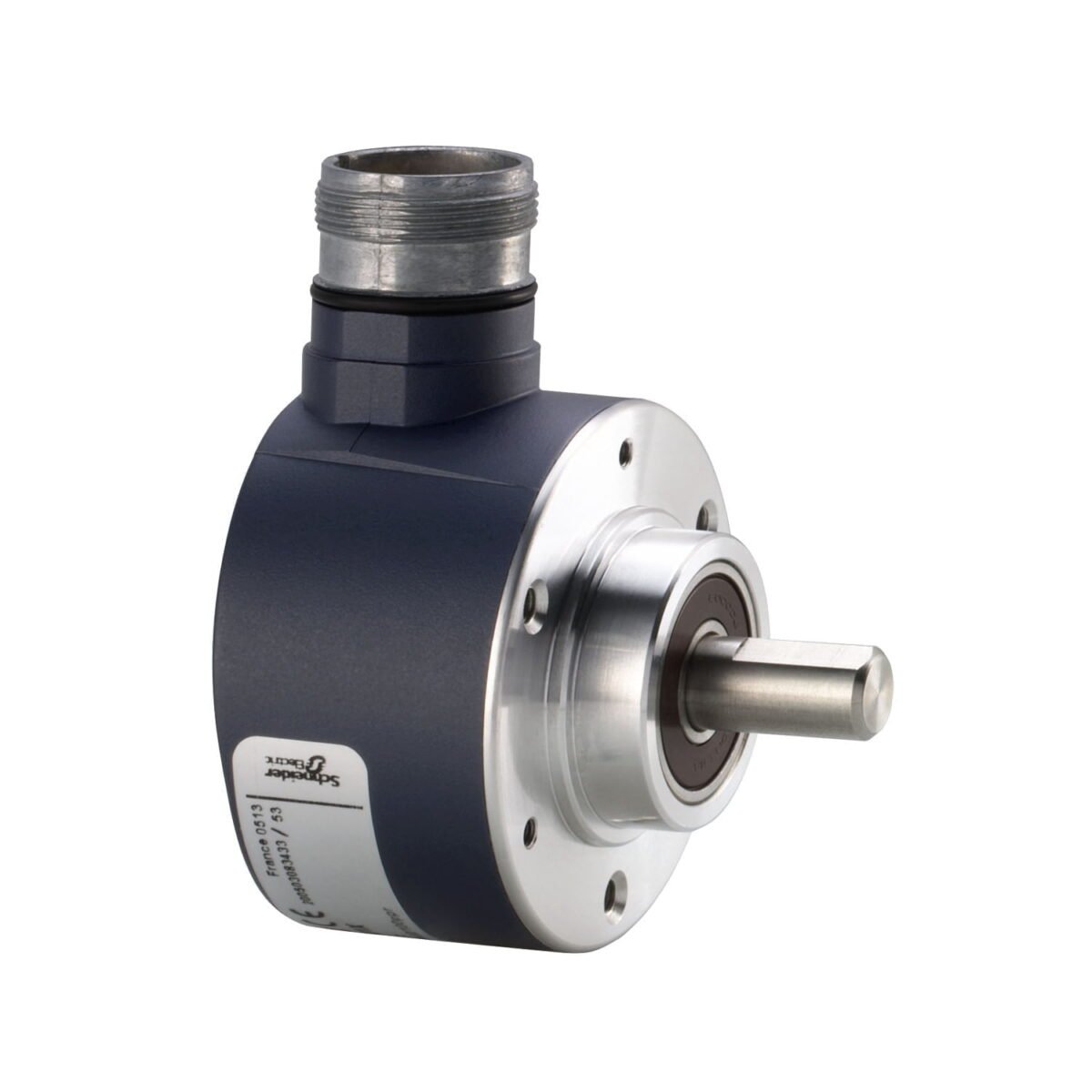 XCC1510PS10Y, ENCODER ROTATIVO INCREMENTAL, CUERPO 58MM, EJE 10MM, 1000 PPR, SAL. PUSH-PULL/3 CANALES, 5-30VDC, CONEX. M23 12 PINES, IP65 – XCC1510PS10Y