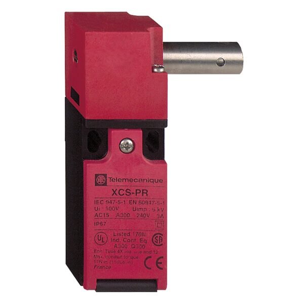 XCSPR751, INTERRUPTOR DE SEGURIDAD COMPACTO PLASTICO XCSPR, OPERACION POR HUSO, 2NC, CONEX. PG11 – XCSPR751