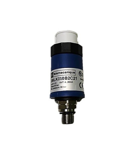XMLK010B2C21, SENSOR DE PRESION ELECTRONICO, 0-10BAR/ 0-145PSI, SAL. 4-20MA, 2 HILOS, CONEX. G 1/4A MACHO, 5-24VDC – XMLK010B2C21