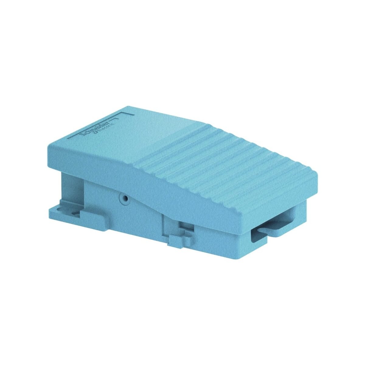 XPEM110, PEDAL METALICO AZUL, SIMPLE 1NA+1NC, IP66 – XPEM110