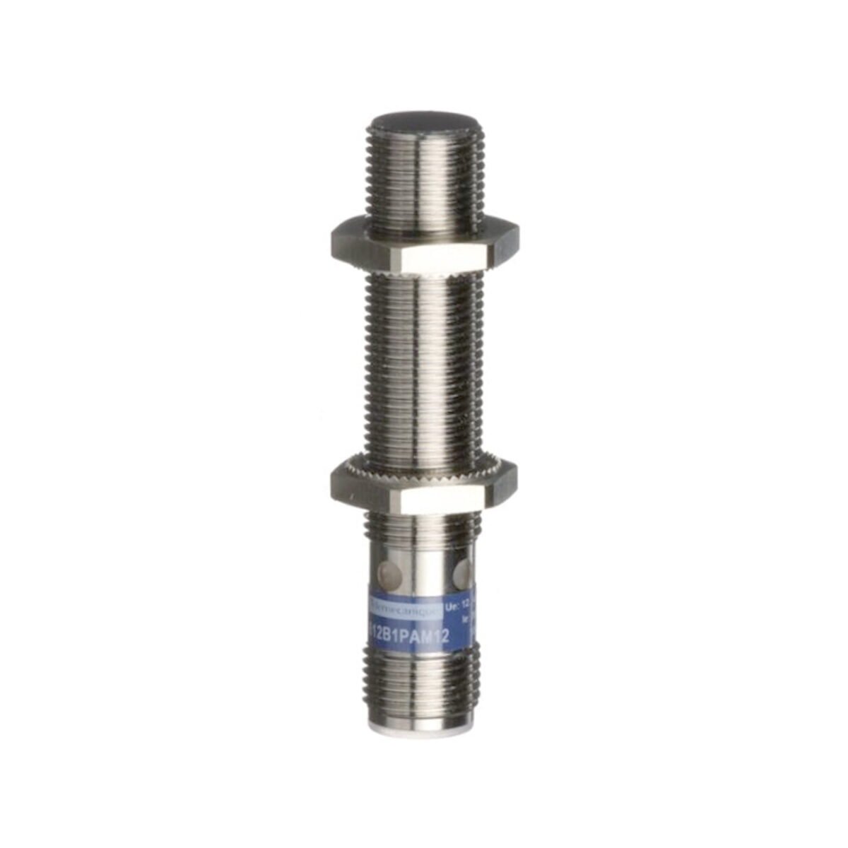 XS612B1PAM12, SENSOR INDUCTIVO RASANTE METALICO M12, ALC. 4MM, PNP NA, 3 HILOS, 12-48VDC, CONEX. M12, IP67 – XS612B1PAM12