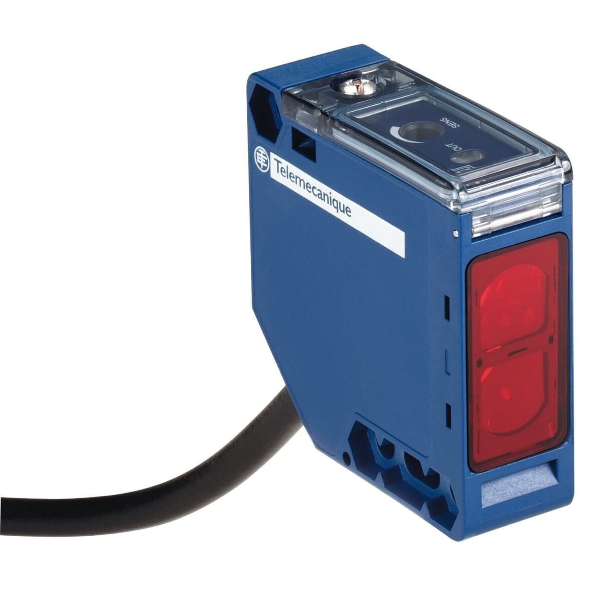 XUK1ARCNL2, SENSOR FOTOELECTRICO PLASTICO 50X50MM, RETRO-REFLEX, ALC. 7MT, RELE NA/NC, 5 HILOS, 24-240VDC/VAC, CABLE 2MT, IP65 – XUK1ARCNL2