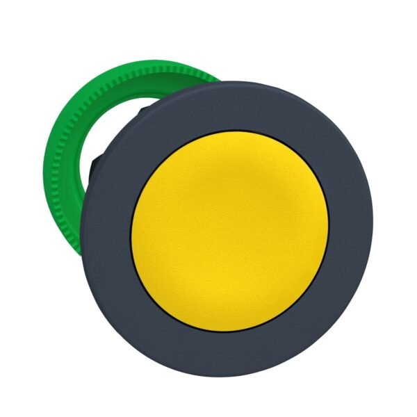 ZB5FA5, CABEZAL RASANTE AMARILLO P/ PULSADOR, DIAM. 30MM – ZB5FA5