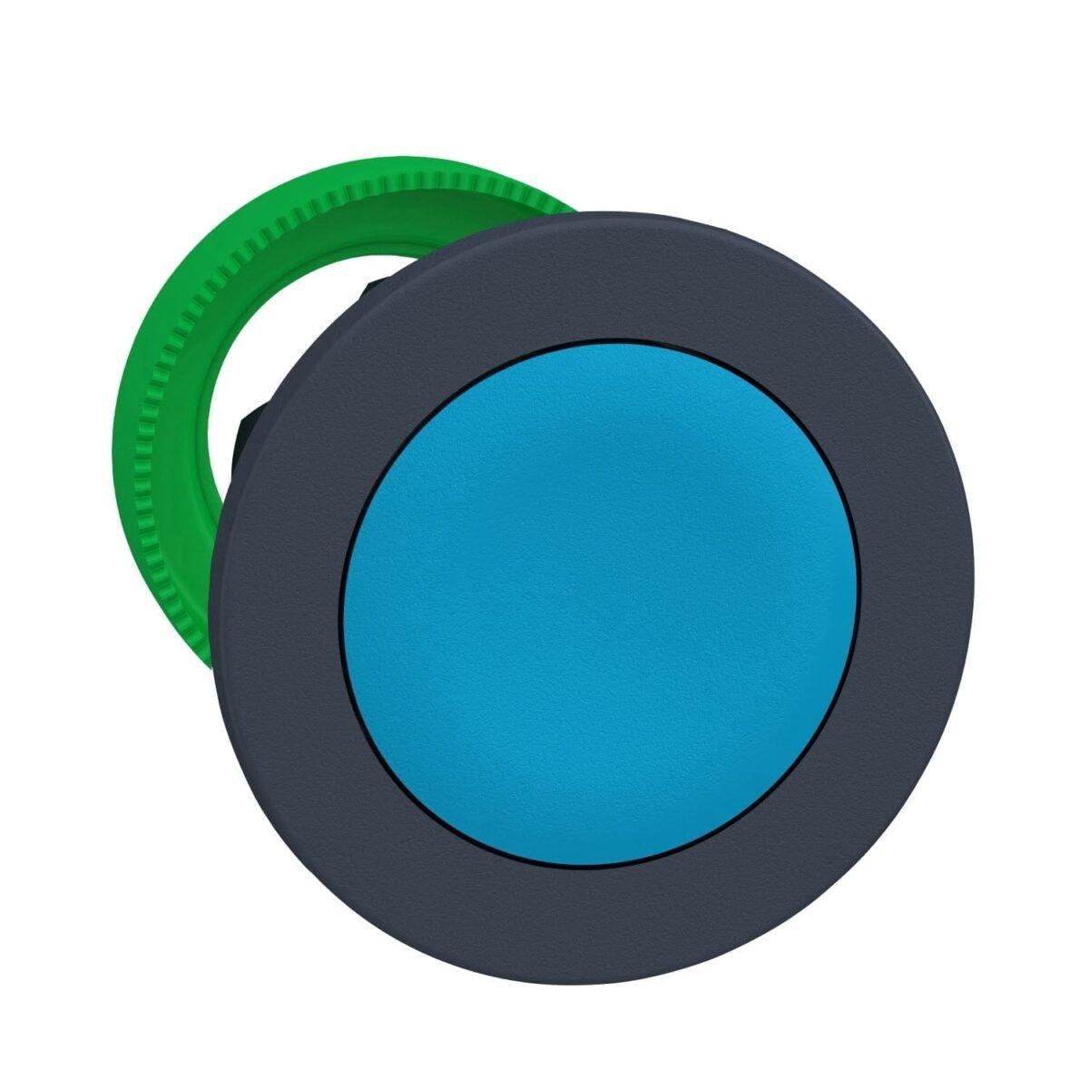 ZB5FA6, CABEZAL RASANTE AZUL P/ PULSADOR, DIAM. 30MM – ZB5FA6