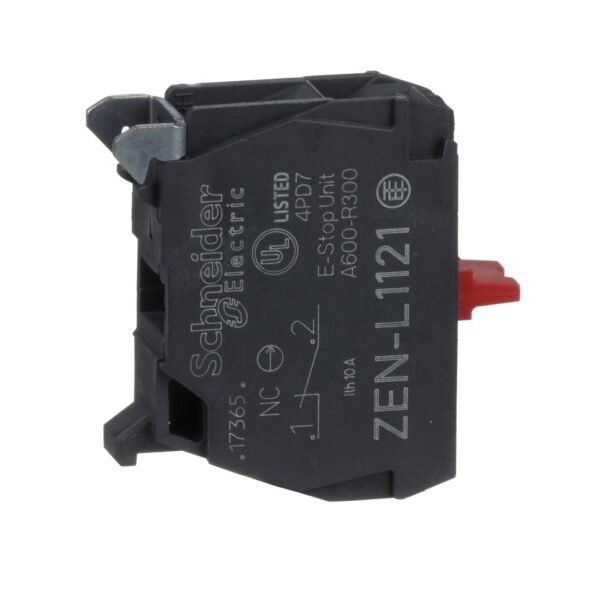ZENL1121, BLOCK CONTACTO NC P/ MONT. EN CAJA – ZENL1121